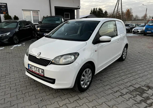 skoda citigo Skoda Citigo cena 21900 przebieg: 158756, rok produkcji 2015 z Sokółka